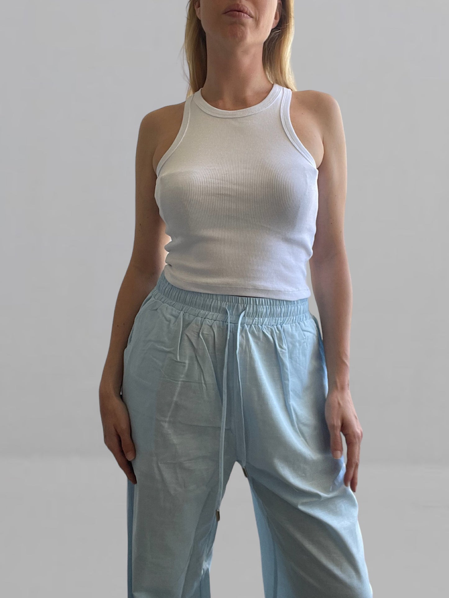 Canotta top in cotone