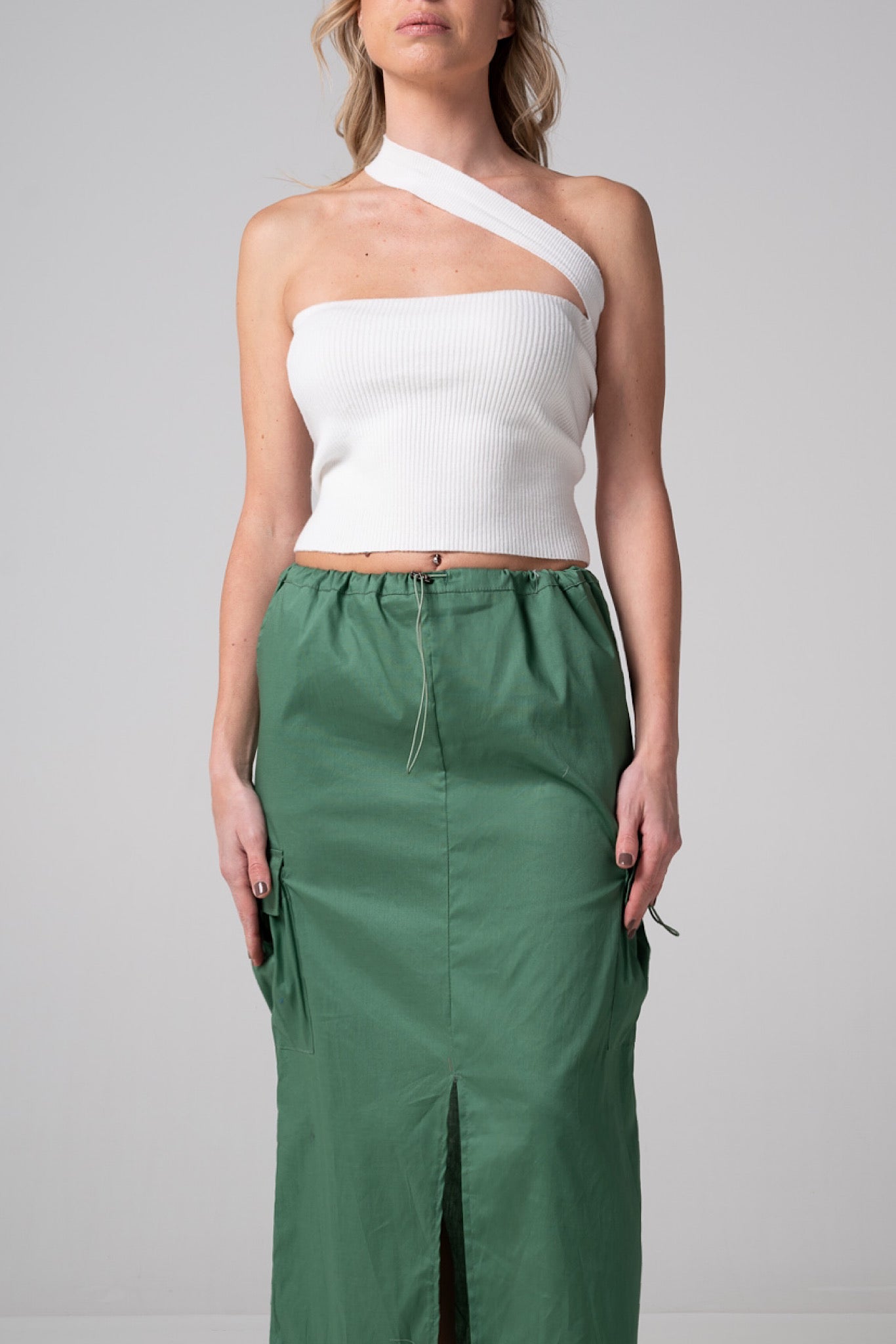 Crop Top bianco