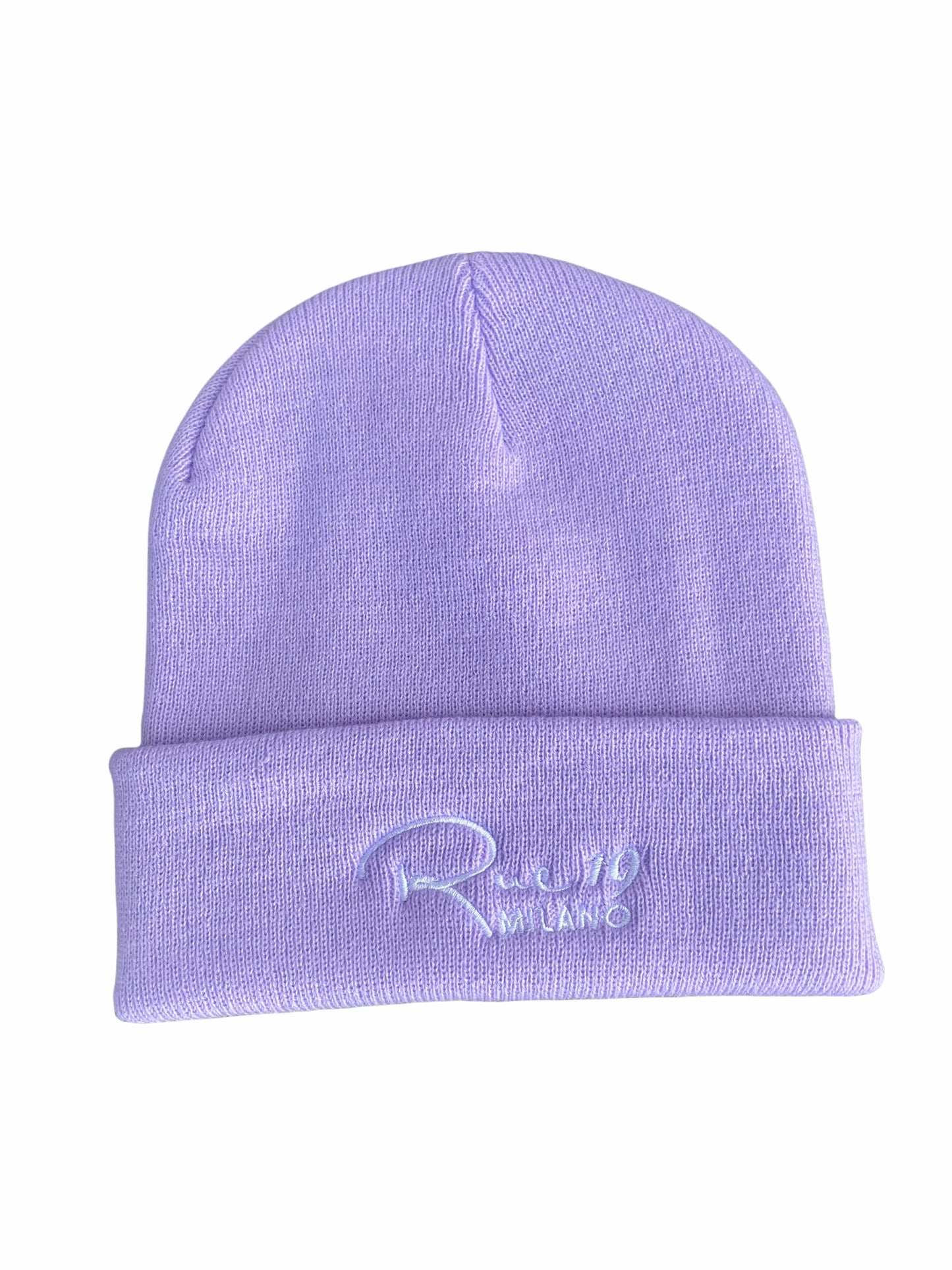 Cappello lilla con ricamo Rue 19 Milano