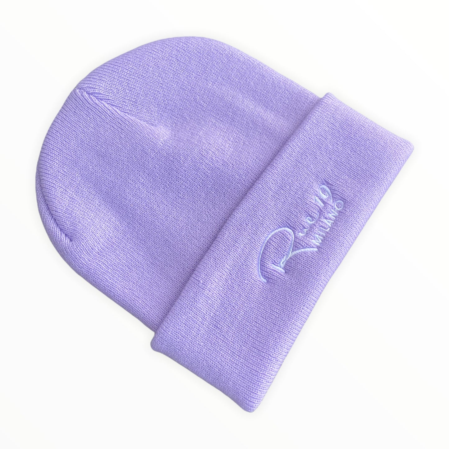 Cappello lilla con ricamo Rue 19 Milano