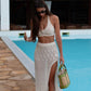 Completo bianco crochet