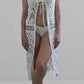 Gilet lungo in pizzo