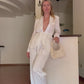 Completo satinato | Giacca e pantalone