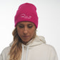 Cappello fucsia con ricamo Rue 19 Milano