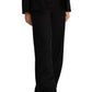 Pantalone nero a palazzo