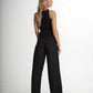 Pantalone nero a palazzo