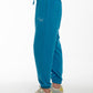 Pantalone Jogger azzurro con ricamo Rue 19 Milano