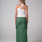 Gonna cargo verde militare