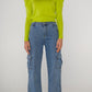 Maglia Lime con spalline