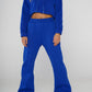 Felpa Blu Royal con ricamo Rue 19 Milano