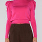 Maglia fucsia con spalline